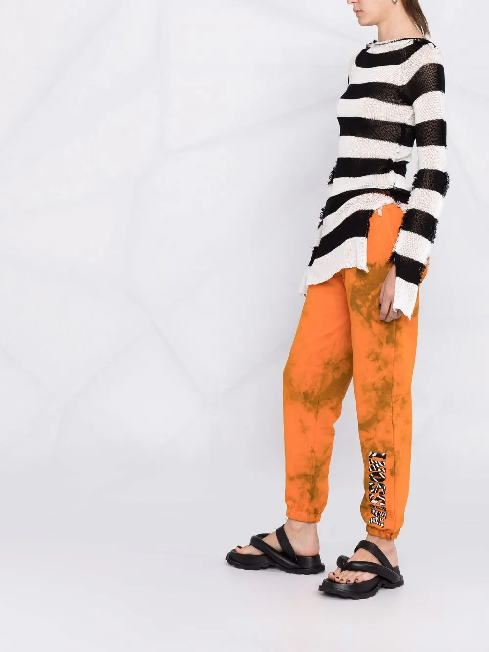 фото Missoni спортивные брюки с принтом тай-дай