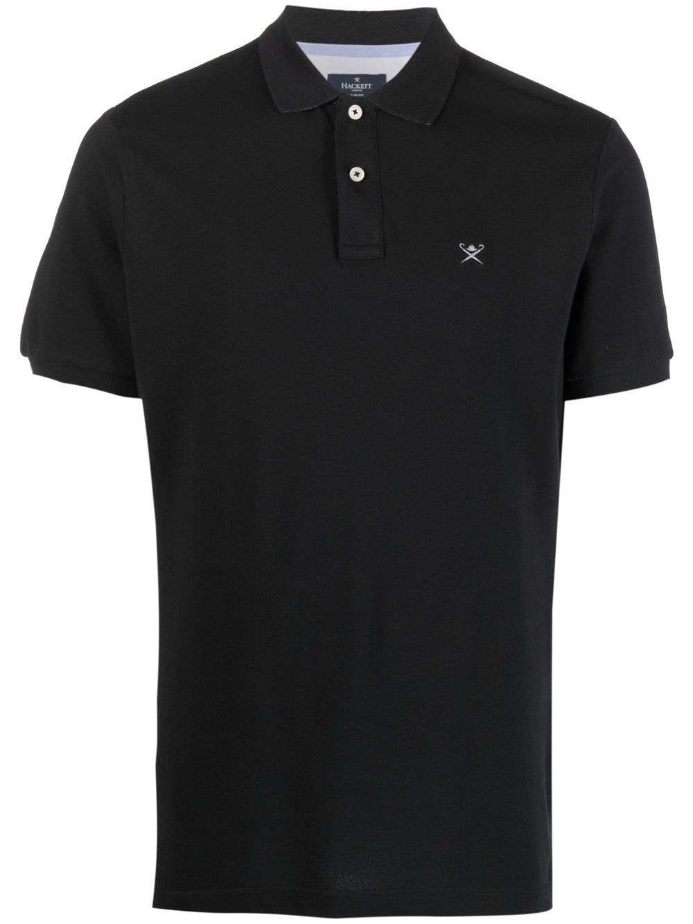 Hackett Embroidered Logo slim-fit Polo Shirt - Farfetch