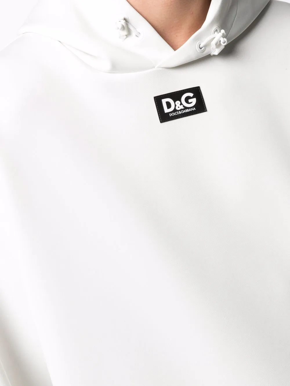 фото Dolce & gabbana худи с нашивкой-логотипом