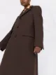 Jil Sander single-breasted wool coat