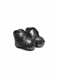 Mou Kids shearling lining boots - Metallic