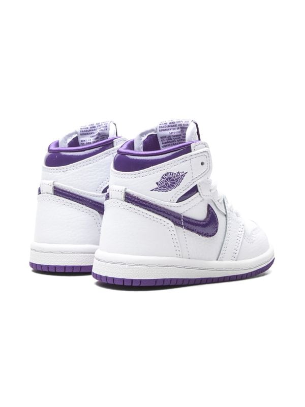 court purple jordan 1 kids