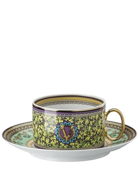 Versace Barocco Mosaic tea and saucer (set of 6)