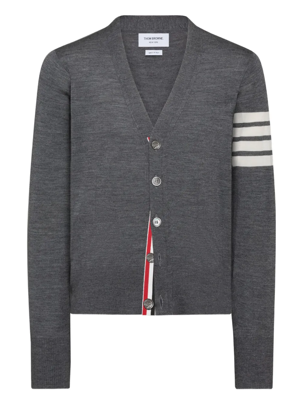 4-Bar knitted cardigan