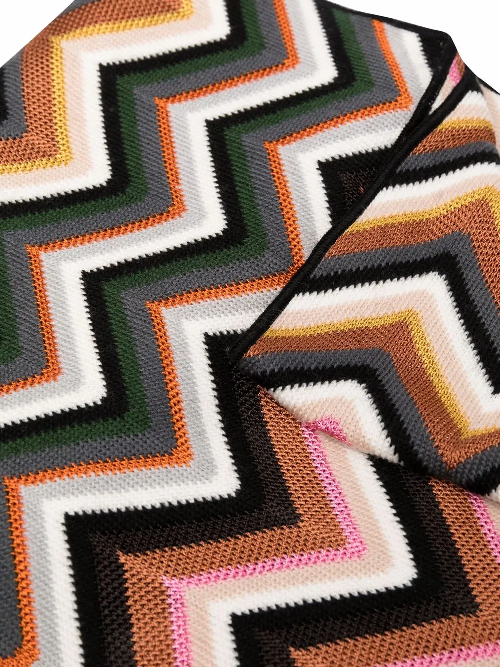 фото Missoni шарф с узором зигзаг