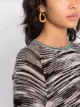 Missoni knitted zigzag long-sleeve top