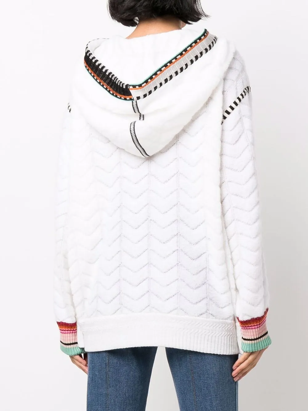 фото Missoni худи с контрастной отделкой