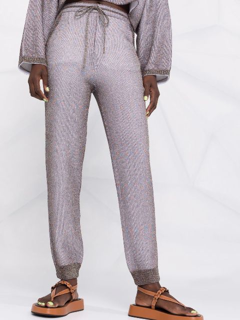 knitted track pants