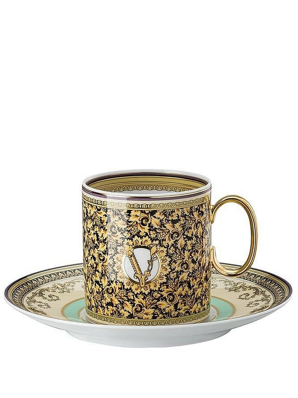 Image 1 of Versace Barocco Mosaic cup and saucer