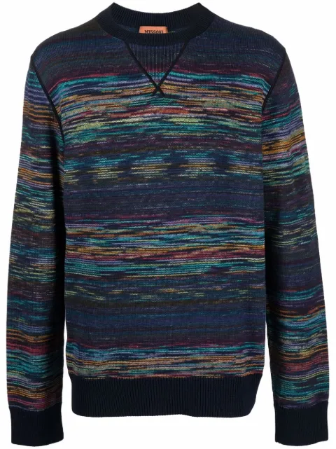 Missoni intarsia knitted jumper