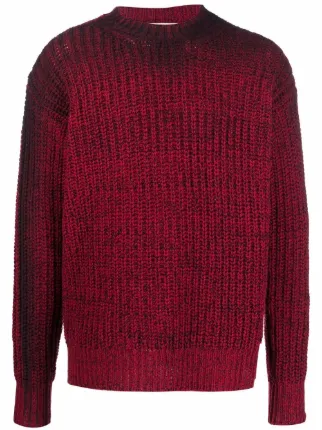 Marni Spray Gradient chunky-knit Wool Jumper - Farfetch