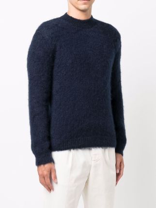 fuzzy mohair-knit jumper展示图