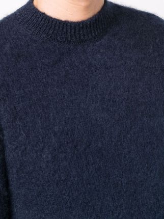 fuzzy mohair-knit jumper展示图