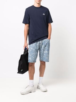 logo-print short-sleeved T-shirt展示图