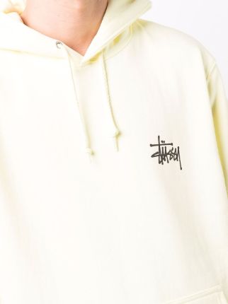 logo-print pullover hoodie展示图