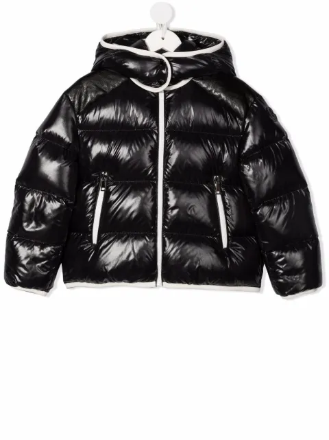 Moncler Kids جاكيت مبطن بسحاب