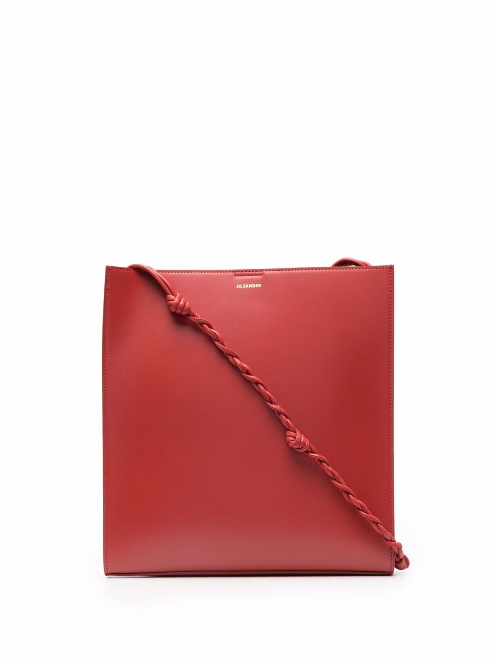 

Jil Sander tote con logo grabado - Rojo