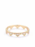 Jade Trau 18kt yellow gold Clara diamond band ring