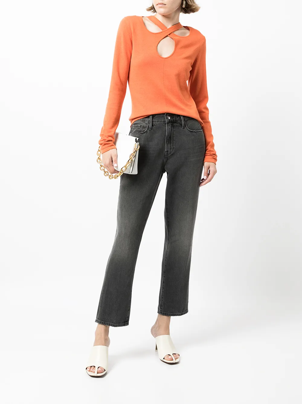 FRAME Straight jeans - Grijs