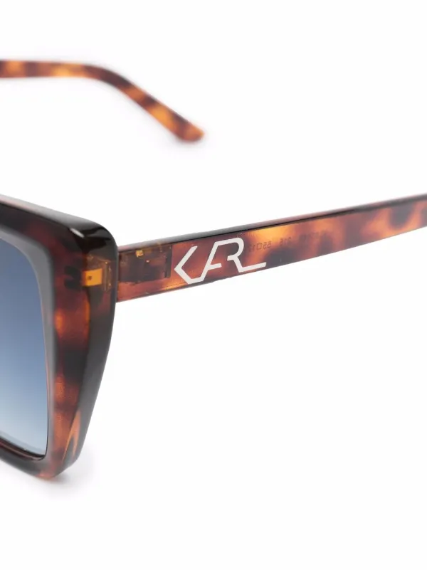 Karl Lagerfeld Cat eye-frame Tortoiseshell Sunglasses  display picture 1