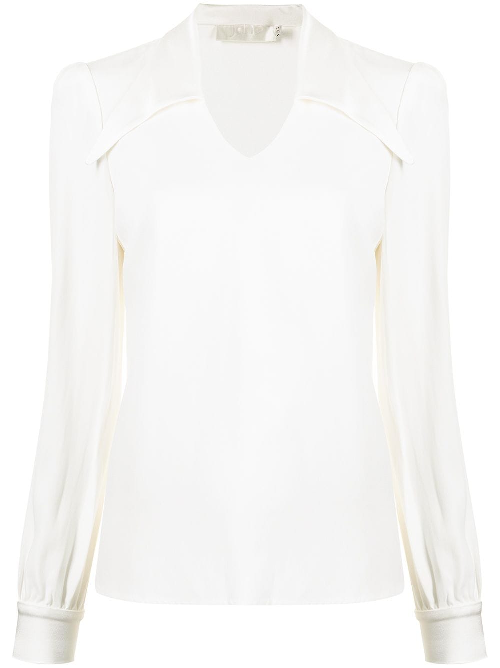 JANE Marlow spread-collar Blouse - Farfetch