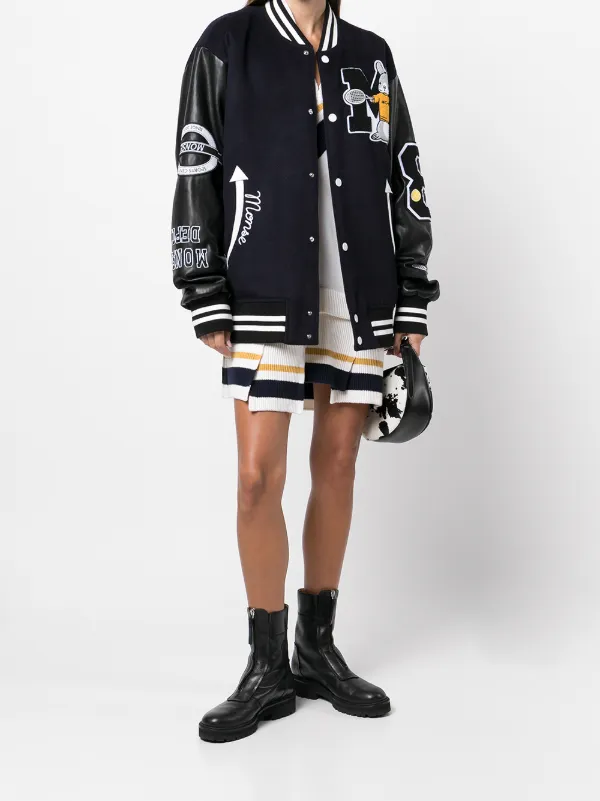 oversized letterman jacket