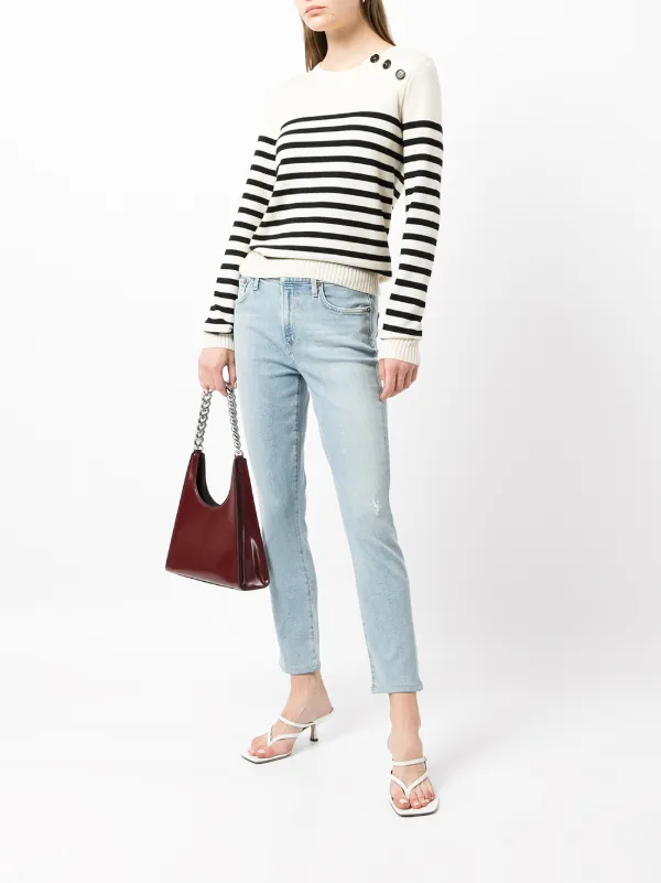 '90s Pinch Waist straight-leg jeans