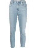 AGOLDE distressed-effect skinny-fit jeans - Blue