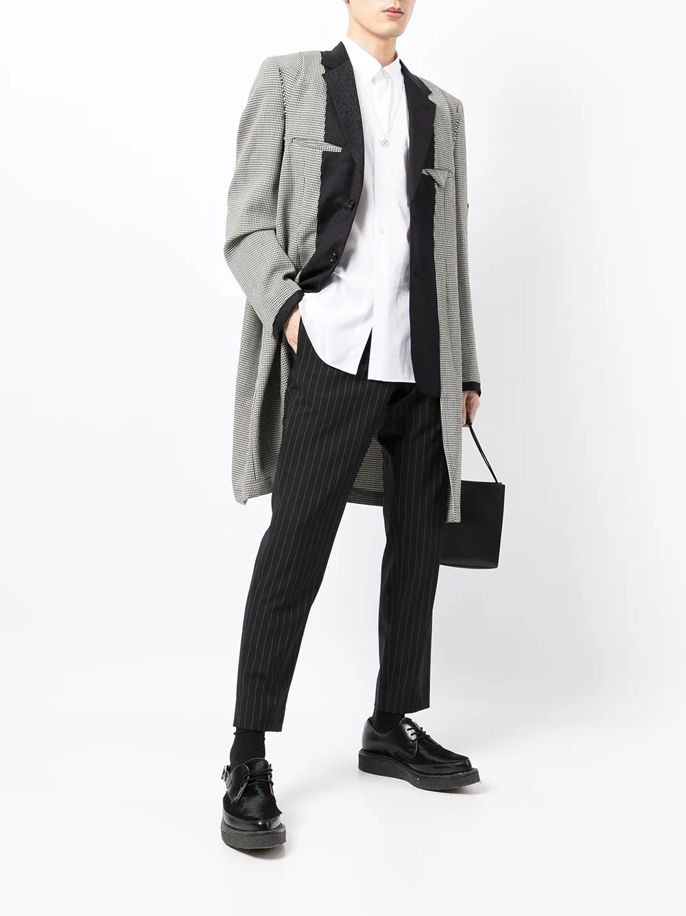 Comme Des Garçons Homme Deux Comme Des Garçons Homme Plus Reversible Blazer In Grey