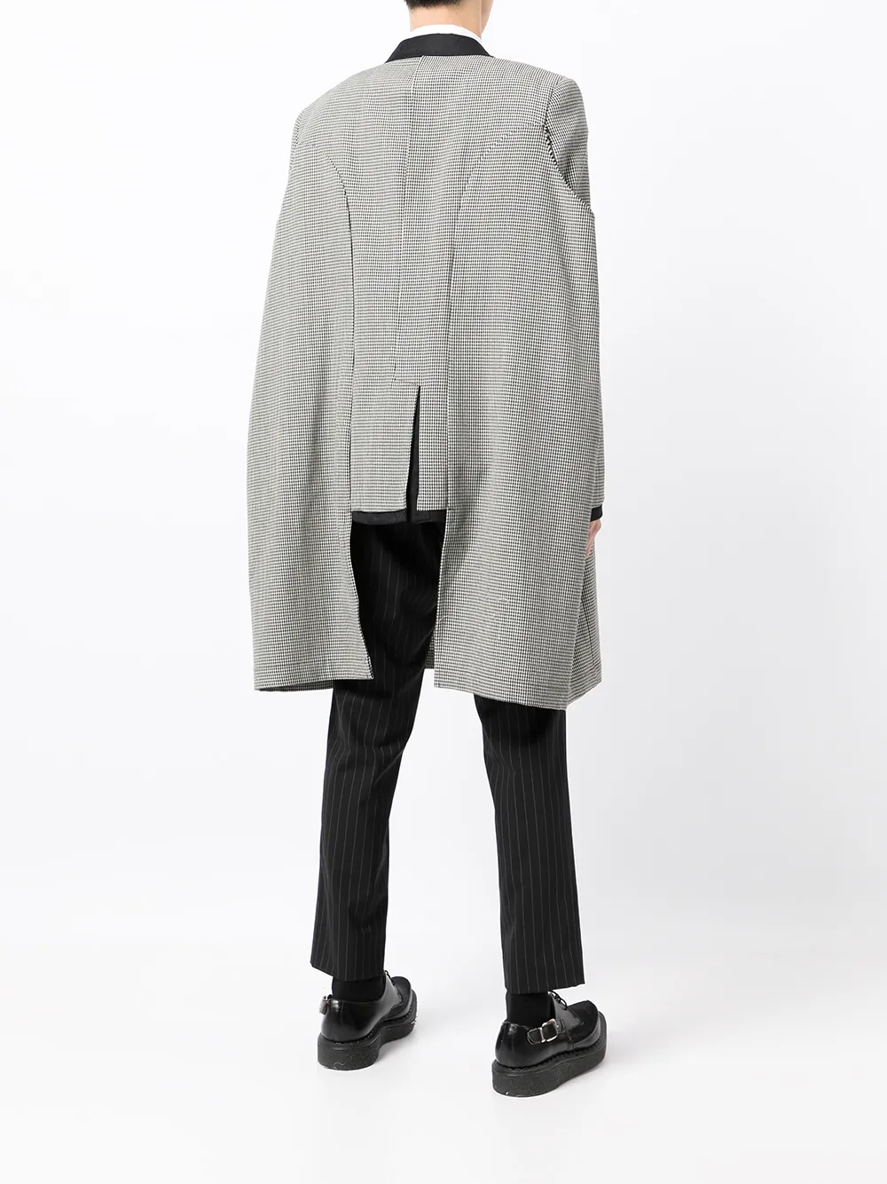 Comme Des Garçons Homme Deux Comme Des Garçons Homme Plus Reversible Blazer In Grey