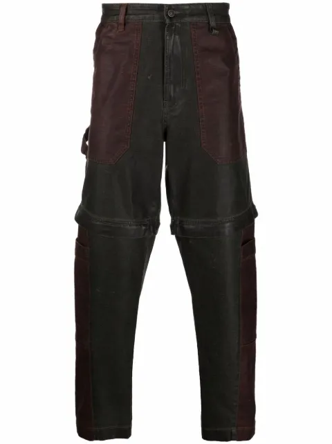 Diesel tapered utility trousers