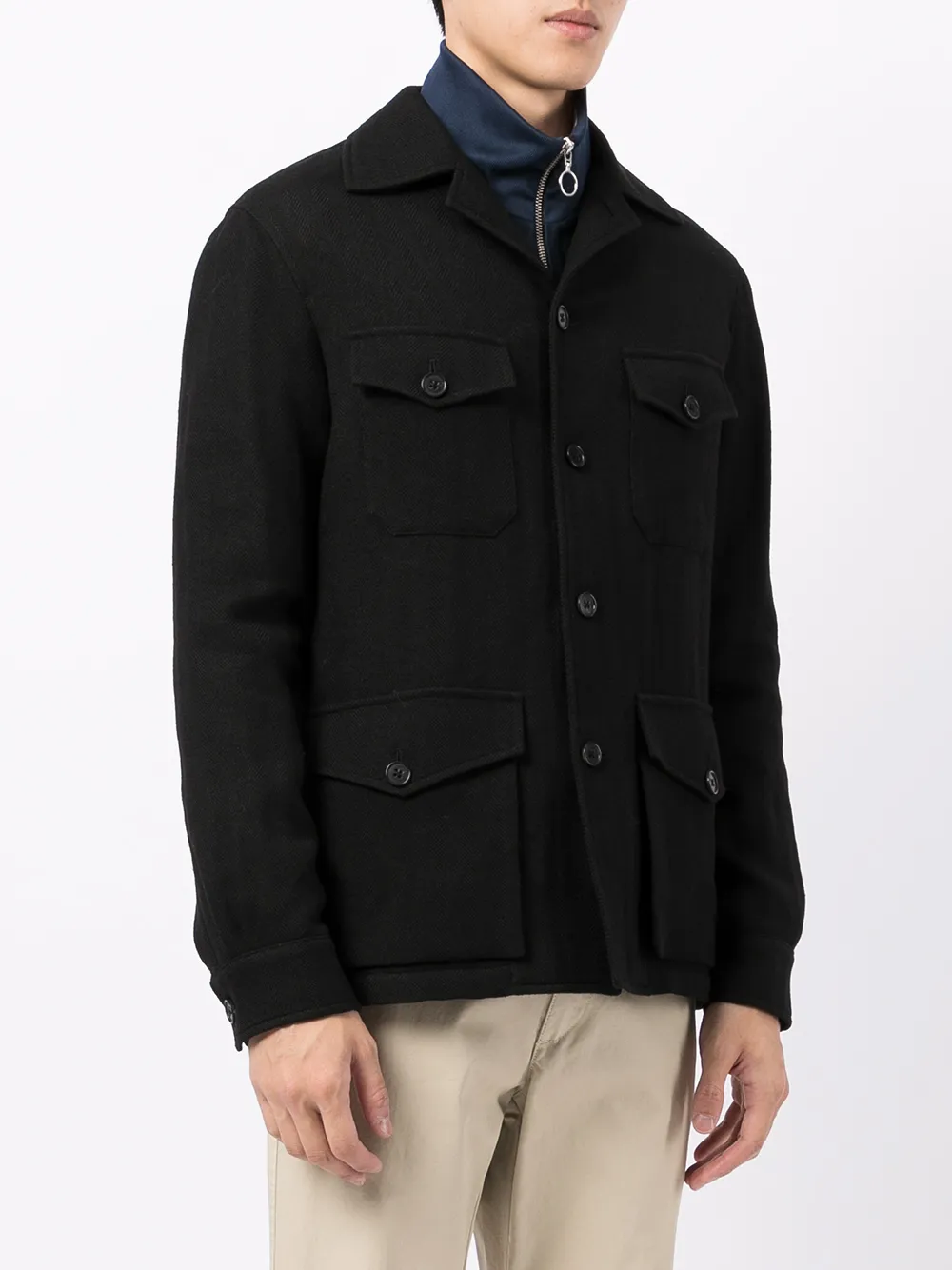 фото Ralph lauren purple label куртка-рубашка на пуговицах