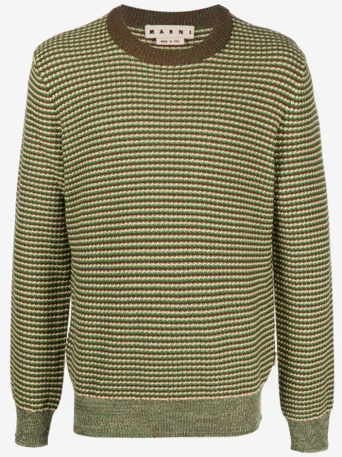 Marni jersey de punto a rayas