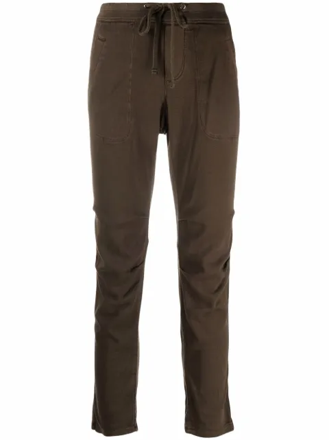James Perse pantalones drapeados con cordones en la pretina