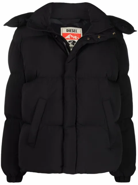 diesel puffer jacket women's