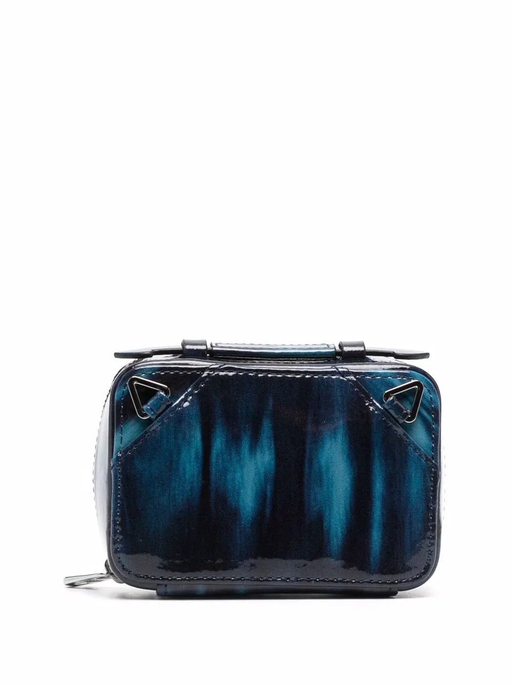  Diesel Tie Dye-print Glossy Purse - Blue 