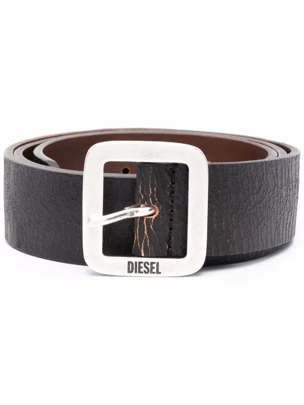 diesel leather belt