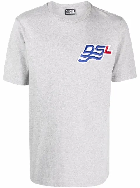 Diesel logo-patch short-sleeved T-shirt