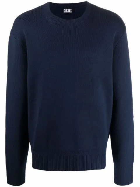 Diesel crew neck jumper