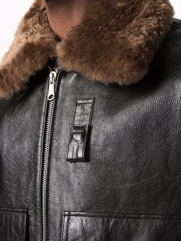 diesel sheepskin jacket
