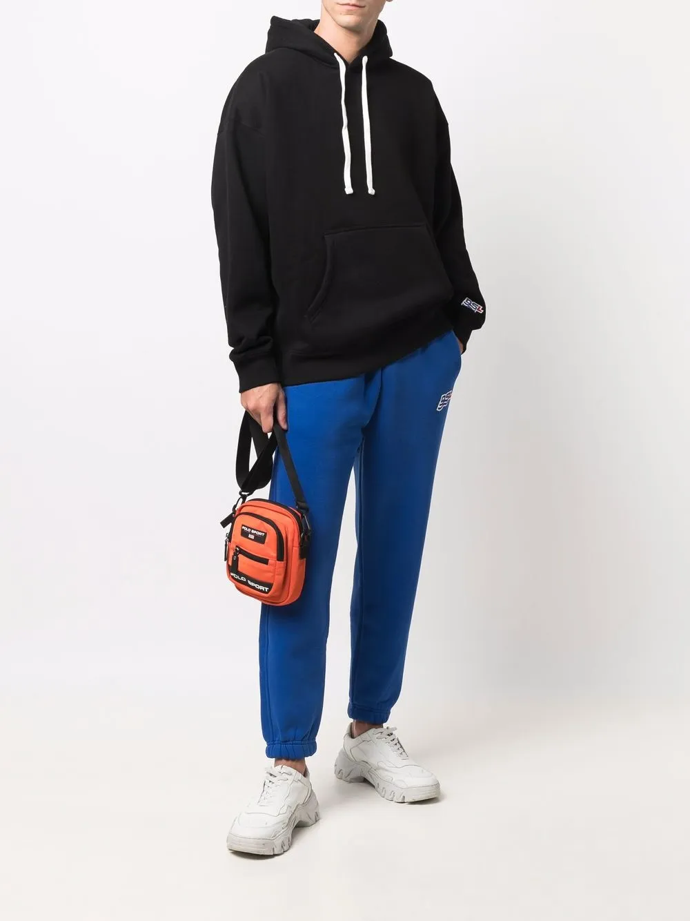  Diesel Jogginghose Mit Logo Patch   Blau 