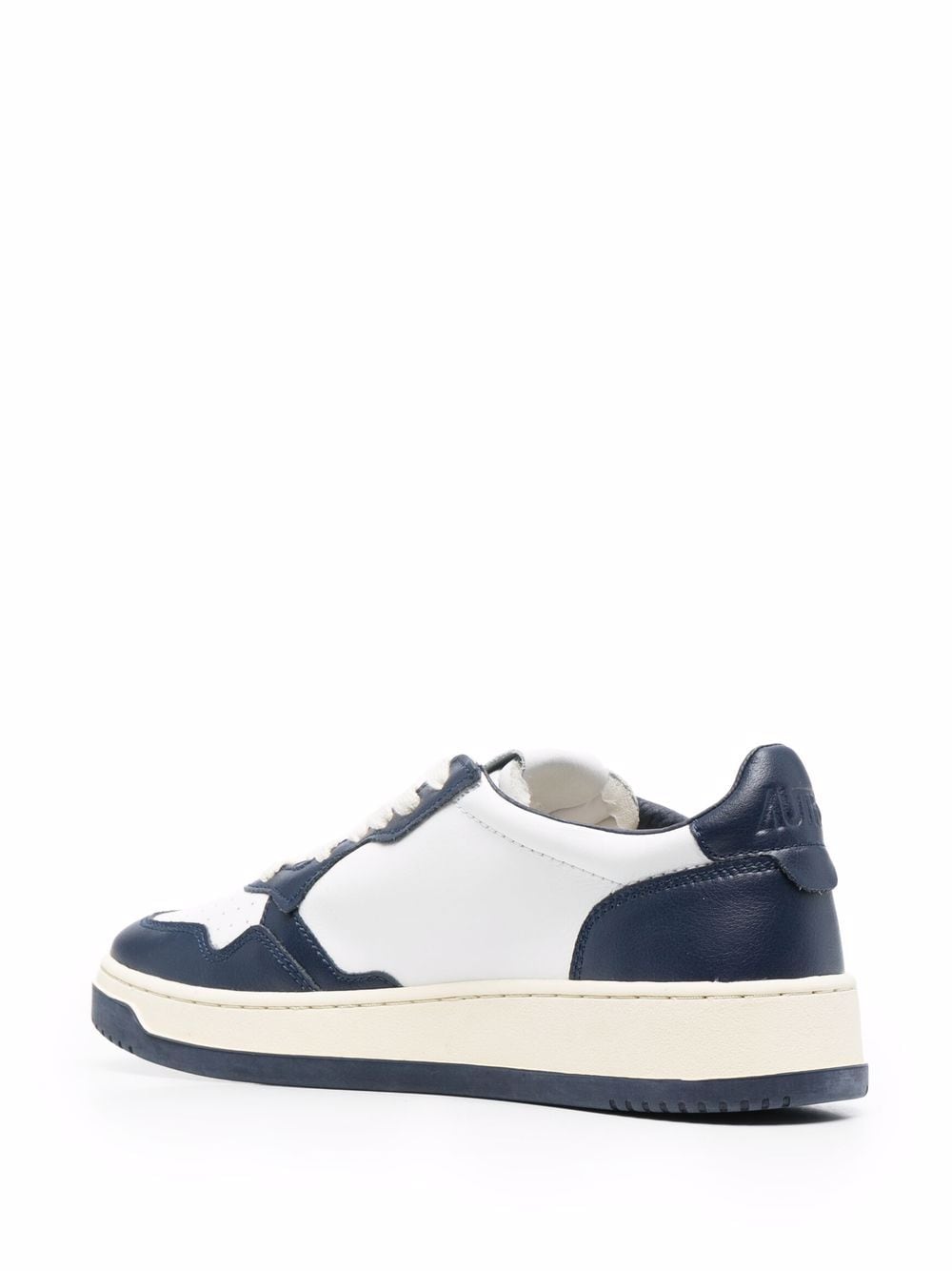 Shop Autry Action Panelled Low-top Sneakers In Blau