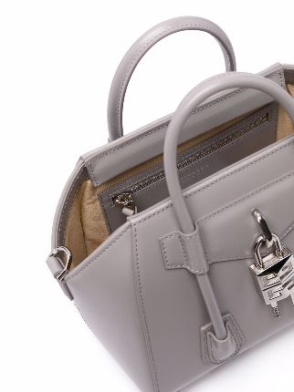 4G-motif padlock-detail tote bag展示图