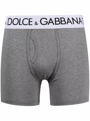 Buy Dolce & Gabbana White Boxers with D&G Patch in Two-way Stretch Cotton  for Men in Bahrain