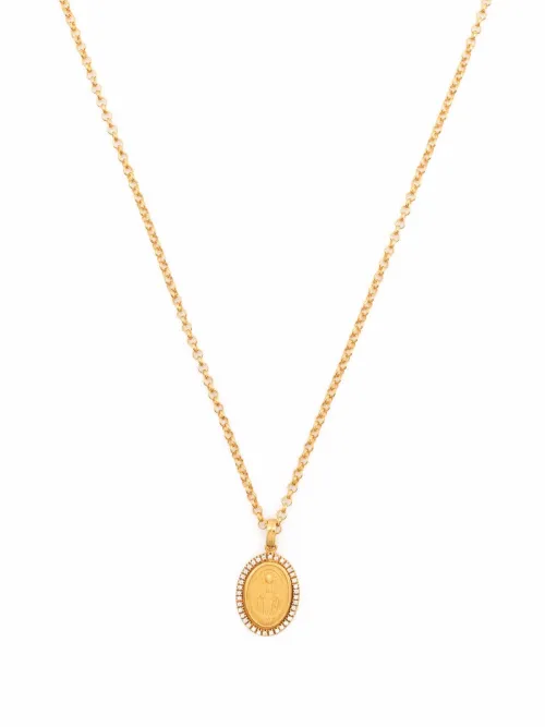 Collier à pendentif orné de cristal - Dolce & Gabbana - Modalova