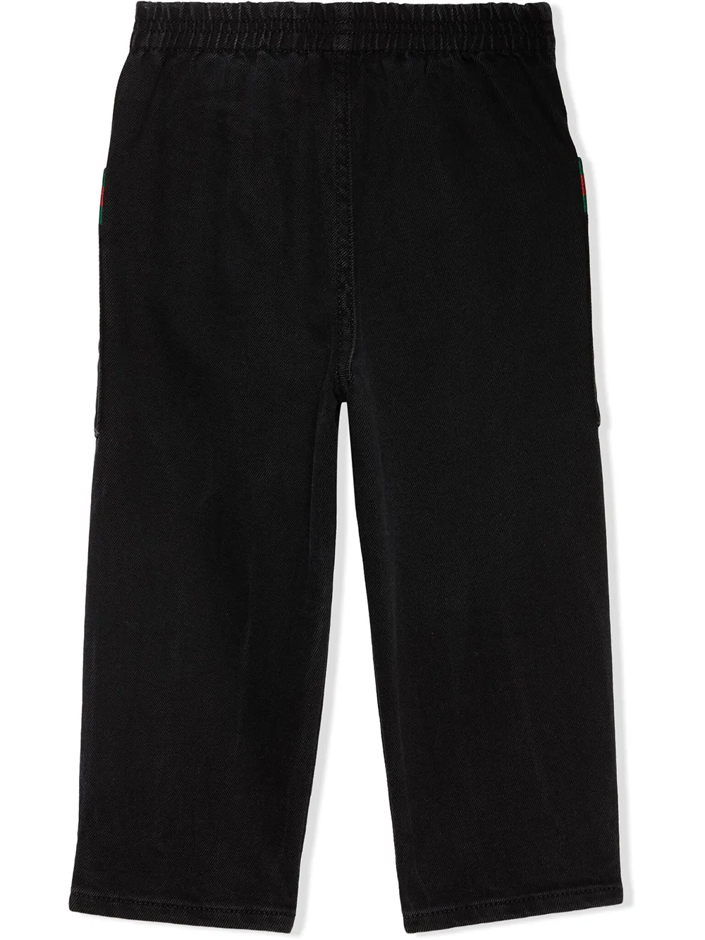 фото Gucci kids джинсы с отделкой web