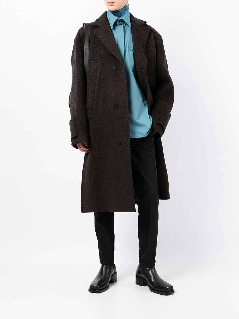 фото Wooyoungmi однобортное пальто