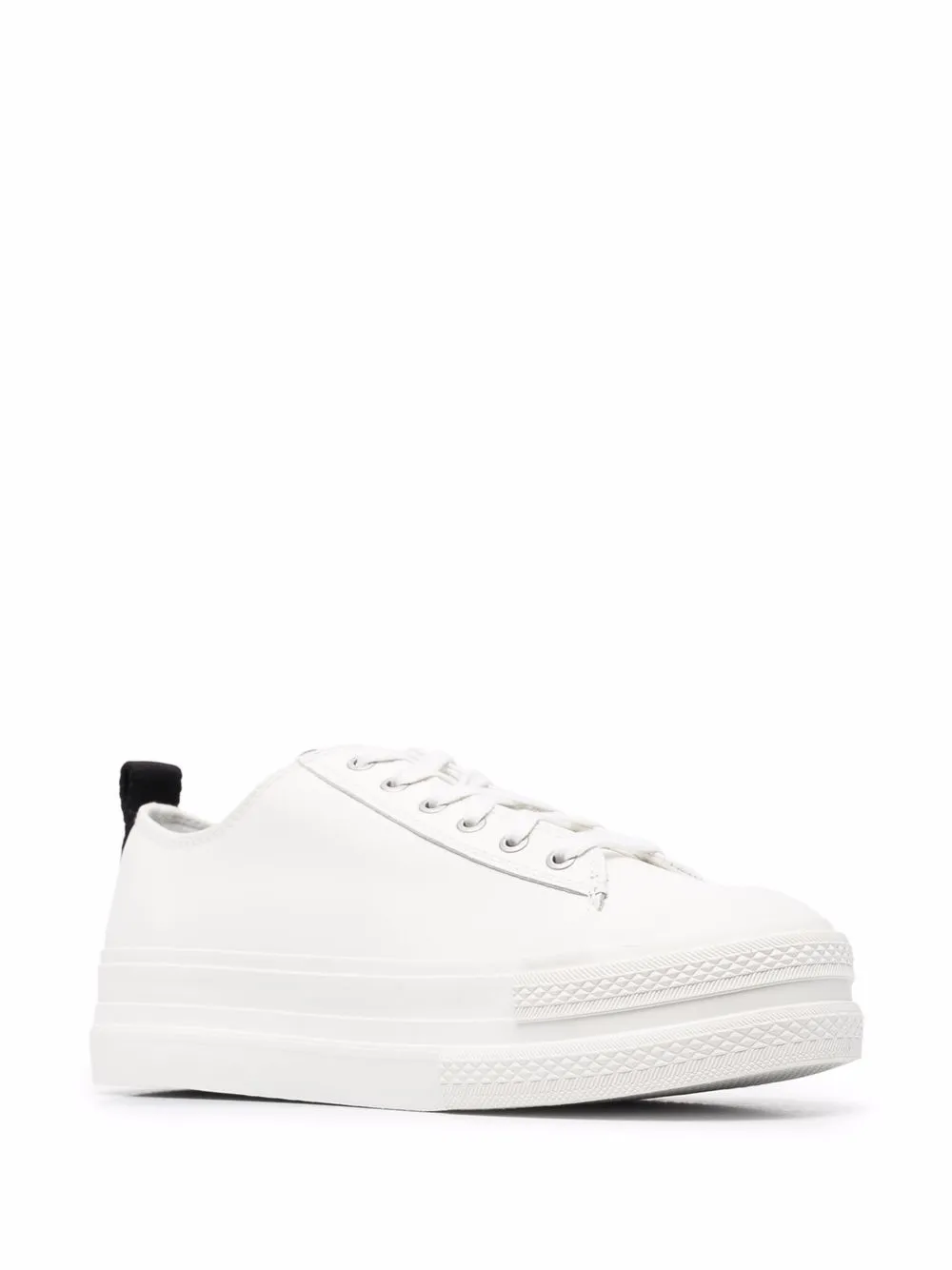Diesel double-sole leather low-top sneakers | Low-Tops | Image 2