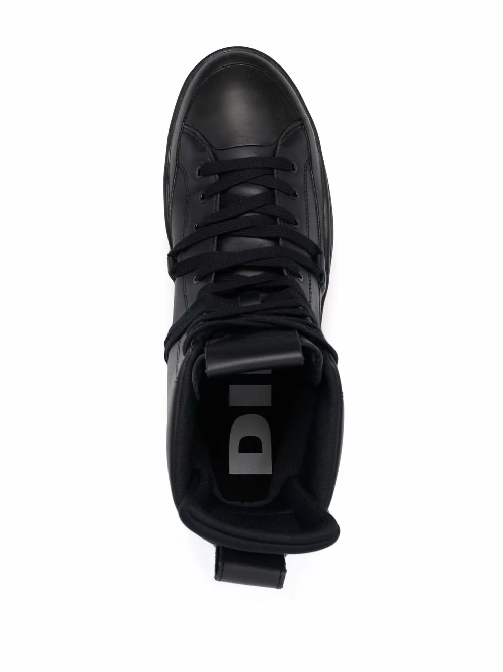 Diesel Ankle High-top Sneakers In Schwarz