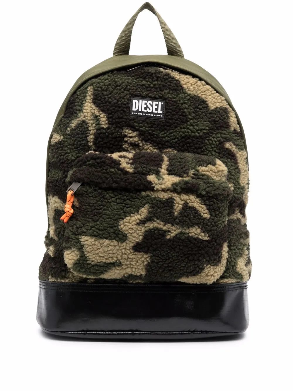 фото Diesel рюкзак из шерпы с камуфляжным узором